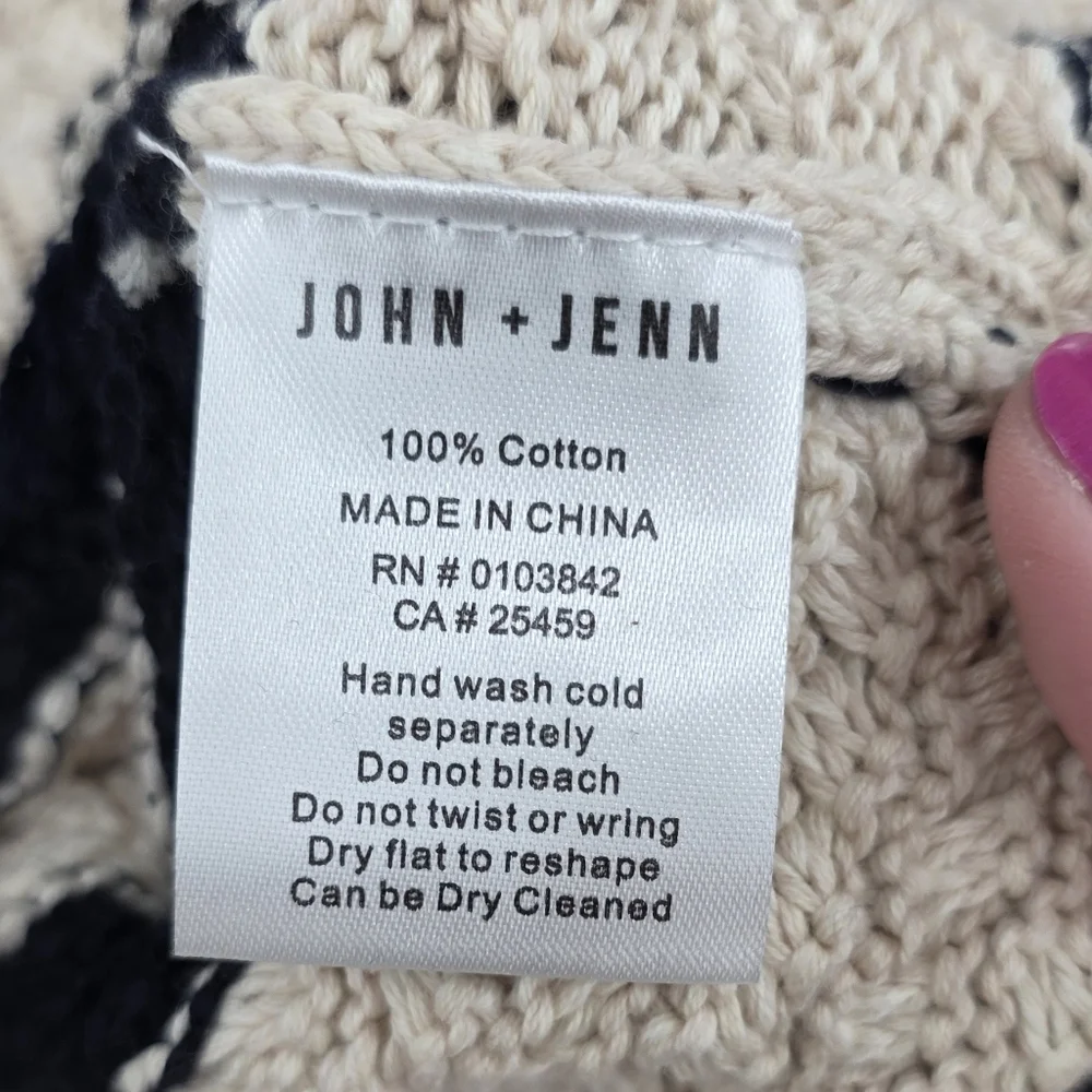 New Evereve John +‎ Jenn Sweater Small